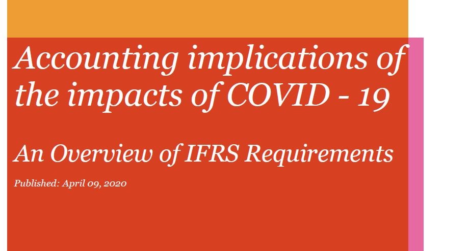 Accounting implications of the impacts of COVID-19