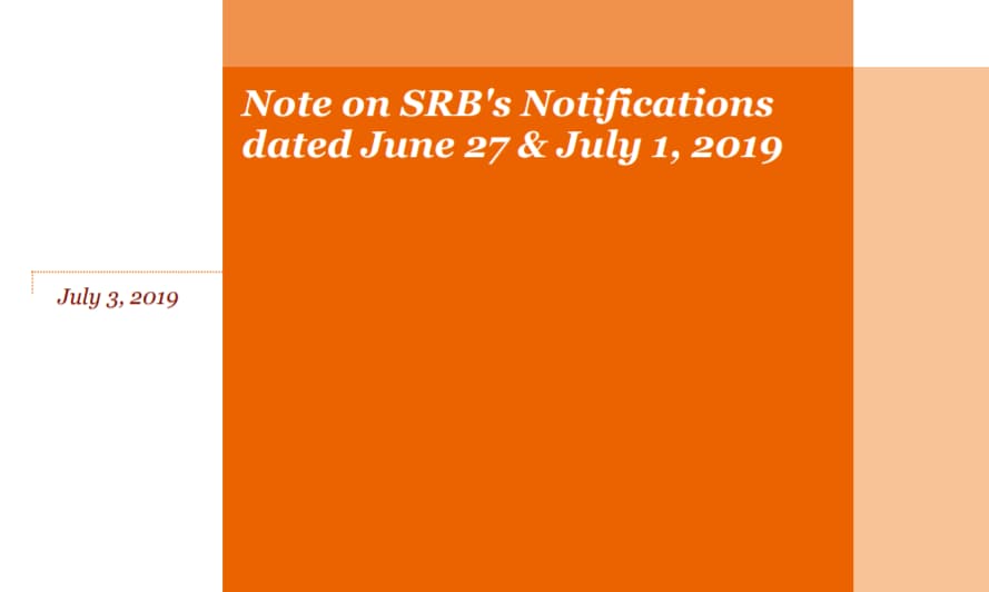 AFF's Note on SRB's Notifications